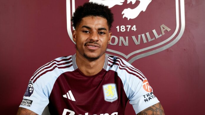 Marcus Rashford loan to Aston Villa