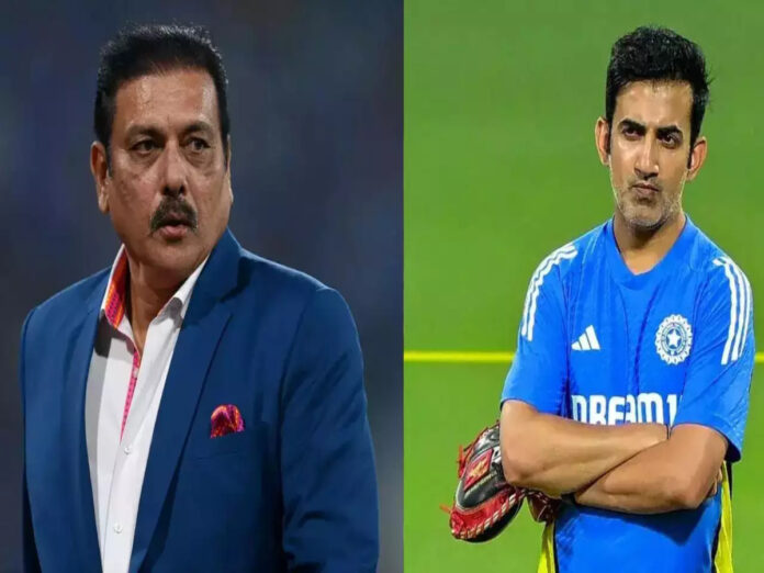 Ravi Shastri contradicts Gautam Gambhir