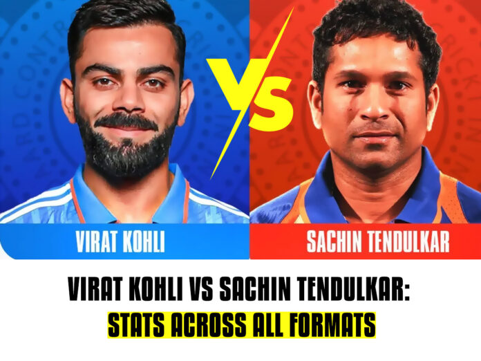 Virat vs Sachin Stats