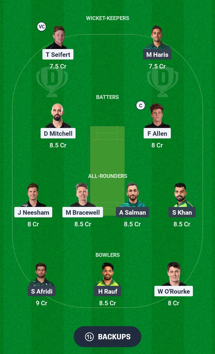 NZ vs PAK Dream11 Prediction 