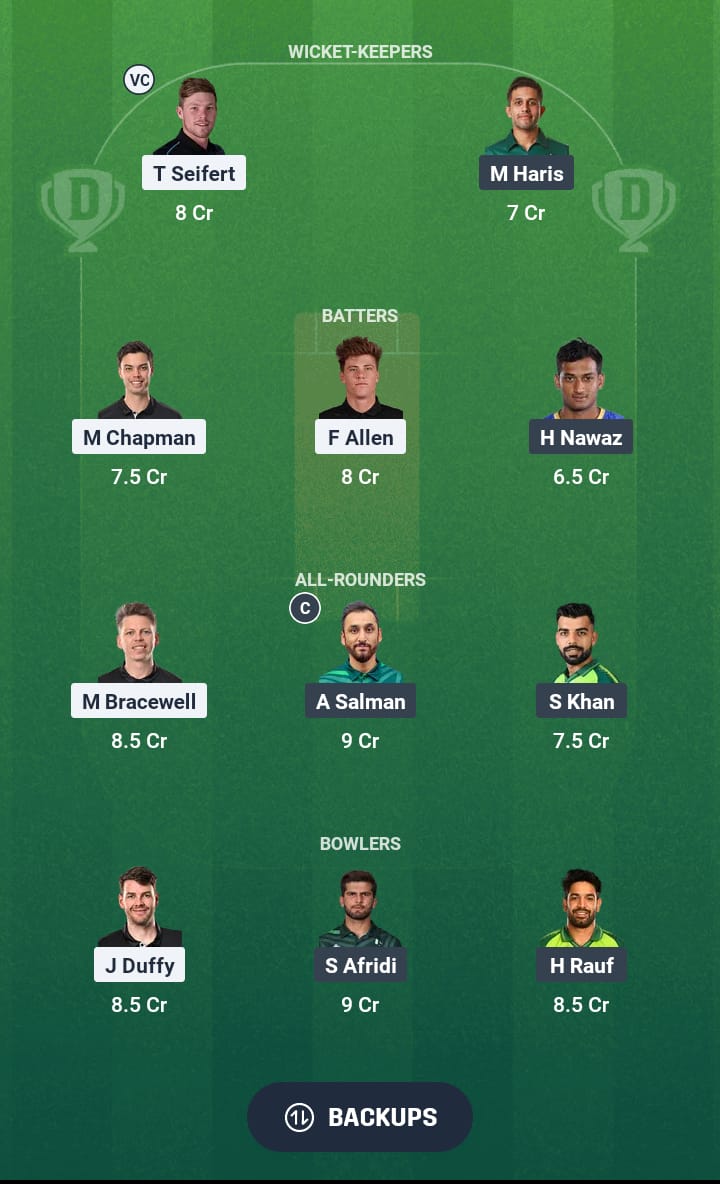 NZ vs PAK Dream11 Prediction 