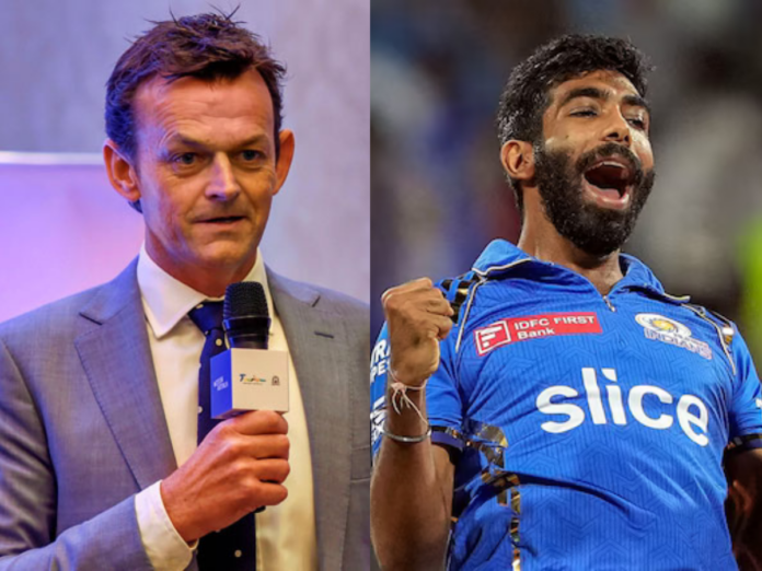 Adam Gilchrist and Jasprit Bumrah