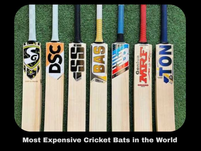 Top 10 Most Expensive Cricket Bats in the World