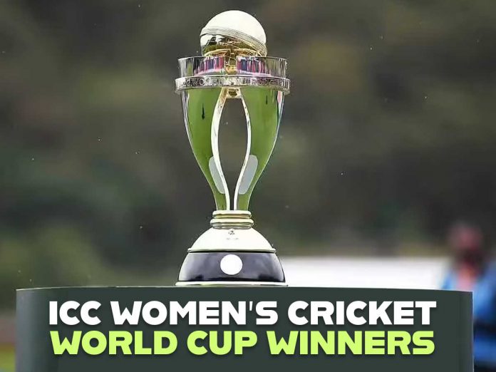 ICC Women’s Cricket ODI World Cup Winners