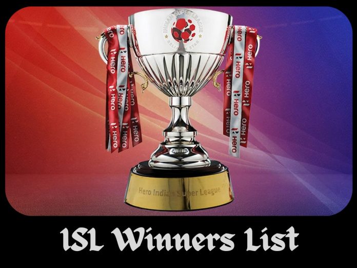 ISL Winner List
