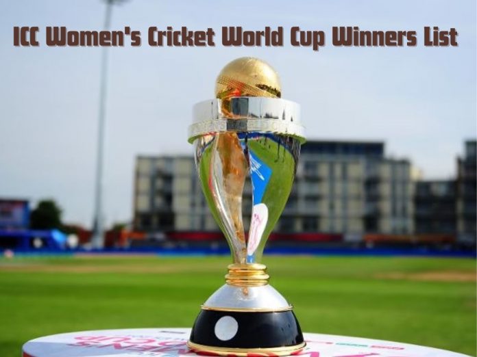ICC Women's Cricket World Cup Winners List