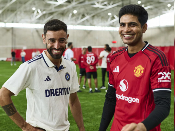Shubman Gill and Bruno Fernandes